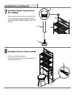 Preview for 8 page of Glacier bay 1000 017 514 Use And Care Manual