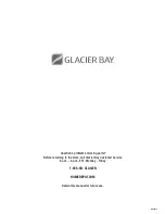 Preview for 10 page of Glacier bay 1000 017 514 Use And Care Manual