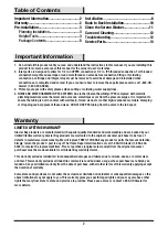 Preview for 2 page of Glacier bay 1000 029 963 Installation And Care Manual