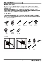 Preview for 3 page of Glacier bay 1000 029 963 Installation And Care Manual