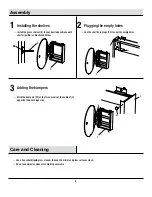 Preview for 8 page of Glacier bay 1000 117 067 Use And Care Manual