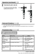 Предварительный просмотр 9 страницы Glacier bay 1000001038 Installation And Care Manual