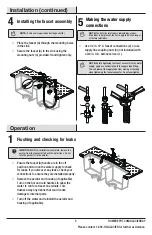 Preview for 5 page of Glacier bay 1000024879 Installation And Care Manual