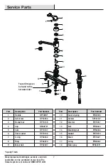 Preview for 7 page of Glacier bay 1000024879 Installation And Care Manual