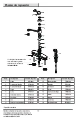 Preview for 15 page of Glacier bay 1000024879 Installation And Care Manual