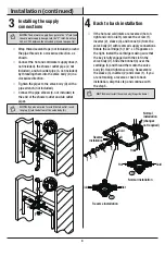 Предварительный просмотр 8 страницы Glacier bay 1001-240-663 Installation And Care Manual