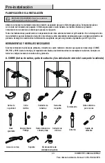 Предварительный просмотр 20 страницы Glacier bay 1001-240-663 Installation And Care Manual