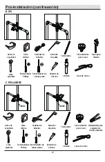 Предварительный просмотр 21 страницы Glacier bay 1001-240-663 Installation And Care Manual