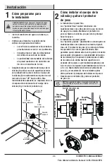 Предварительный просмотр 24 страницы Glacier bay 1001-240-663 Installation And Care Manual