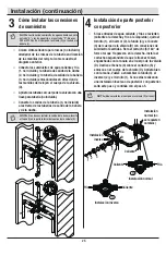 Предварительный просмотр 25 страницы Glacier bay 1001-240-663 Installation And Care Manual