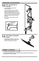 Предварительный просмотр 31 страницы Glacier bay 1001-240-663 Installation And Care Manual