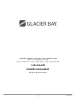 Предварительный просмотр 12 страницы Glacier bay 1001-977-412 Use And Care Manual