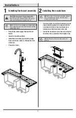 Preview for 4 page of Glacier bay 1001407752 Installation And Care Manual