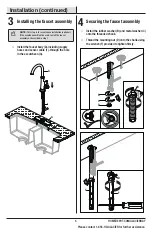 Preview for 5 page of Glacier bay 1001407752 Installation And Care Manual