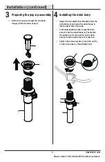 Предварительный просмотр 5 страницы Glacier bay 1001779749 Installation And Care Manual