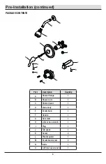 Preview for 6 page of Glacier bay 1001818631 Installation And Care Manual