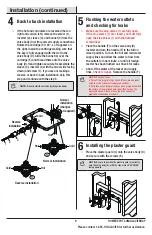 Preview for 9 page of Glacier bay 1001818631 Installation And Care Manual