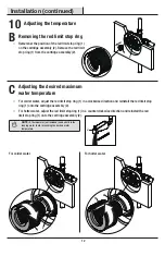 Preview for 12 page of Glacier bay 1001818631 Installation And Care Manual