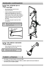 Preview for 31 page of Glacier bay 1001818631 Installation And Care Manual