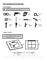 Preview for 4 page of Glacier bay 1002 422 182 Use And Care Manual