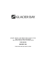 Preview for 14 page of Glacier bay 1002 422 182 Use And Care Manual