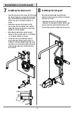 Предварительный просмотр 10 страницы Glacier bay 1002242980 Installation And Care Manual