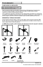 Предварительный просмотр 20 страницы Glacier bay 1002242980 Installation And Care Manual