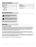 Preview for 2 page of Glacier bay 1002300055 Use And Care Manual