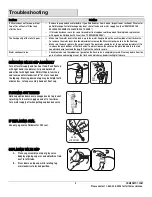 Preview for 9 page of Glacier bay 1002300055 Use And Care Manual