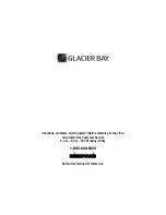 Preview for 11 page of Glacier bay 1002300055 Use And Care Manual