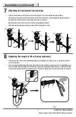 Preview for 7 page of Glacier bay 1002476811 Installation And Care Manual