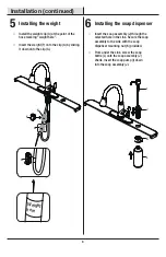 Preview for 6 page of Glacier bay 1002707353 Installation And Care Manual