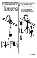 Preview for 16 page of Glacier bay 1002707353 Installation And Care Manual