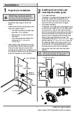 Preview for 7 page of Glacier bay 1002831909 Installation And Care Manual