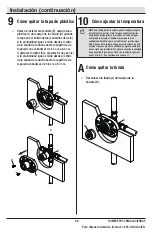 Preview for 28 page of Glacier bay 1002831909 Installation And Care Manual