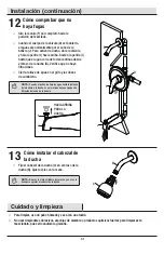 Preview for 31 page of Glacier bay 1002831909 Installation And Care Manual