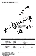 Preview for 33 page of Glacier bay 1002831909 Installation And Care Manual