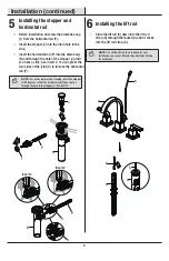 Preview for 6 page of Glacier bay 1002846191 Installation And Care Manual