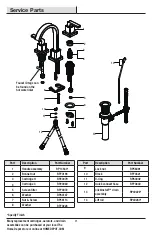 Preview for 11 page of Glacier bay 1002846191 Installation And Care Manual