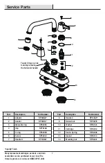 Preview for 7 page of Glacier bay 1002974566 Installation And Care Manual