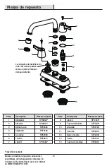 Preview for 15 page of Glacier bay 1002974566 Installation And Care Manual