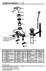 Preview for 21 page of Glacier bay 1003002609 Installation And Care Manual