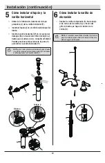 Предварительный просмотр 18 страницы Glacier bay 1003002626 Installation And Care Manual