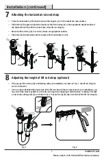 Предварительный просмотр 7 страницы Glacier bay 1003008218 Installation And Care Manual