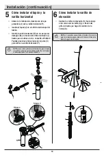 Предварительный просмотр 18 страницы Glacier bay 1003008218 Installation And Care Manual