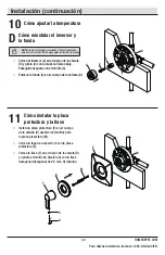 Предварительный просмотр 30 страницы Glacier bay 1003009985 Installation And Care Manual