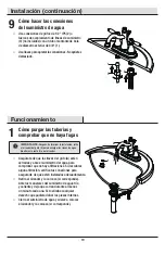 Предварительный просмотр 19 страницы Glacier bay 1003015387 Installation And Care Manual