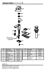 Preview for 8 page of Glacier bay 1003015430 Installation And Care Manual