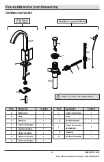 Preview for 14 page of Glacier bay 1003015431 Installation And Care Manual