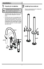 Preview for 4 page of Glacier bay 1003015460 Installation And Care Manual